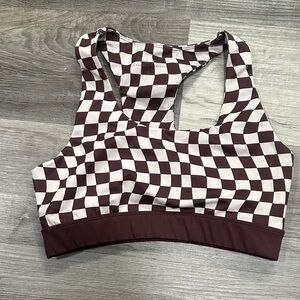 Wilo Checkered Sports Bra